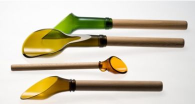 GLASS BOTTLES UTENSILS & CUPS- image